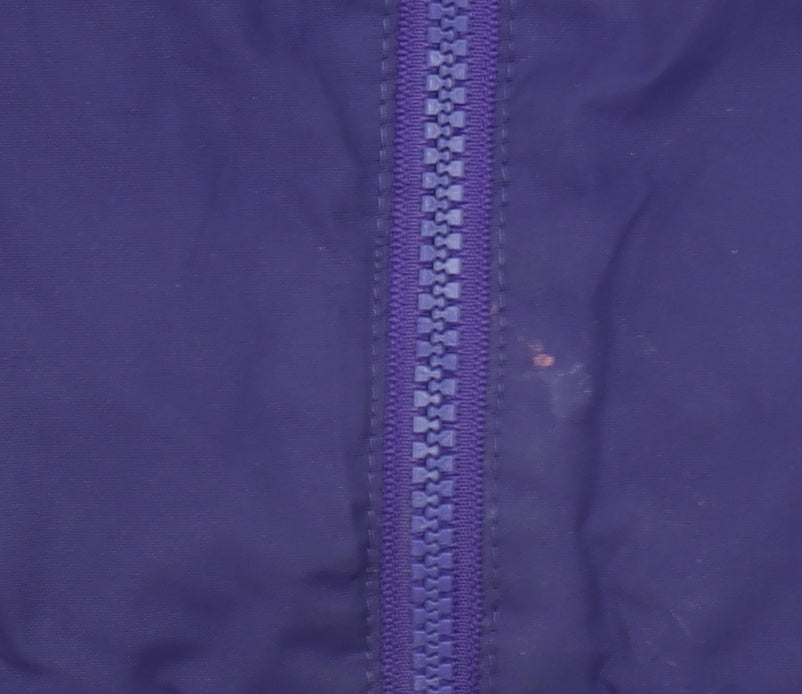 Gelert Girls Purple Hooded Puffer Jacket 9-10 Years Waterproof Winter Coat