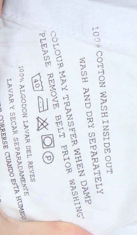 Denim Co Men's Beige Cargo Shorts Size L W36 Regular Fit