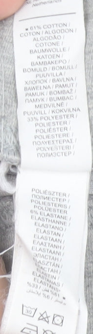 Nike Womens Grey S Leggings Stretch Activewear Sports Tight