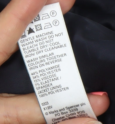 Marks and Spencer Men's Blue Regular Fit Blazer Jacket 40