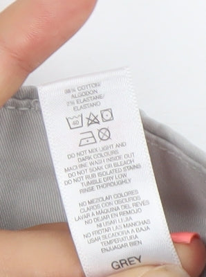 Dunnes Stores Men’s Grey Chino Shorts Size L 34in Waist