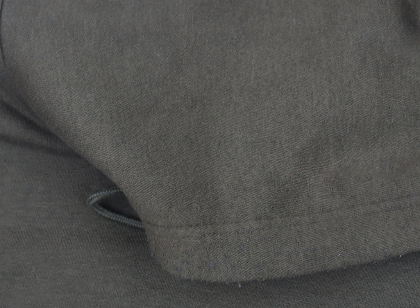OWOA Men's Green Pullover Hoodie L Fleece Cotton Blend