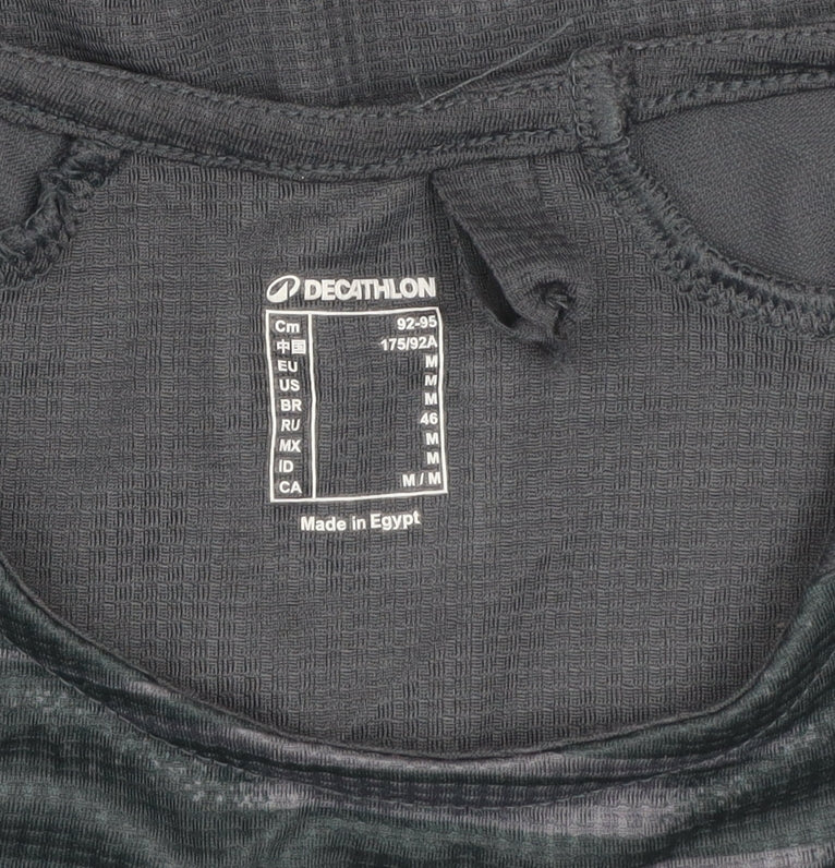 Decathlon Men’s Black Kipsta Sports T-Shirt M Athletic Fit