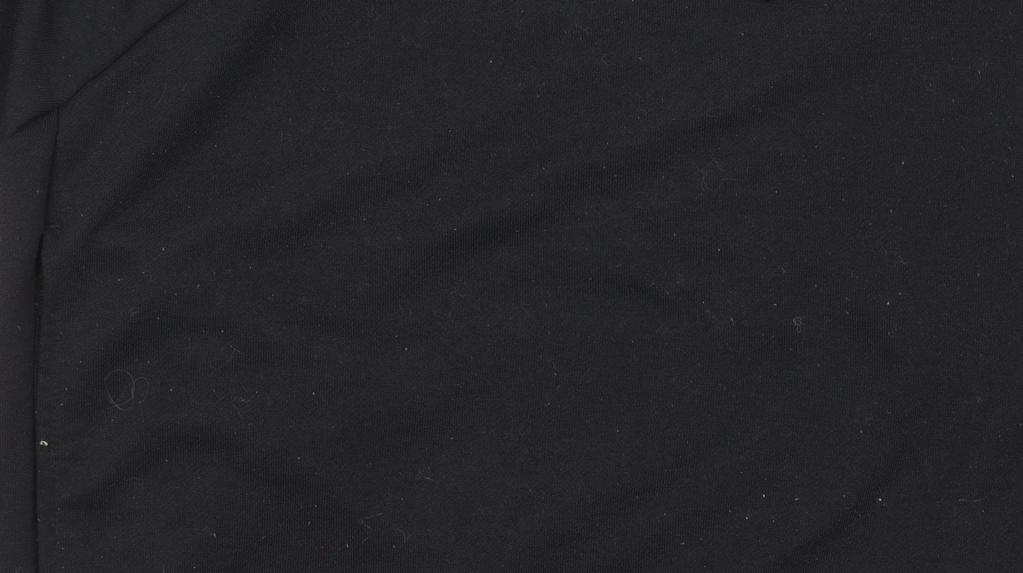 Nike Women’s Black Dri-FIT Pullover Hoodie Medium Logo Just Do It
