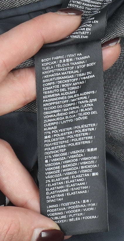 Jacamo Men's Grey 44R Classic Regular Fit Single-Breasted Blazer