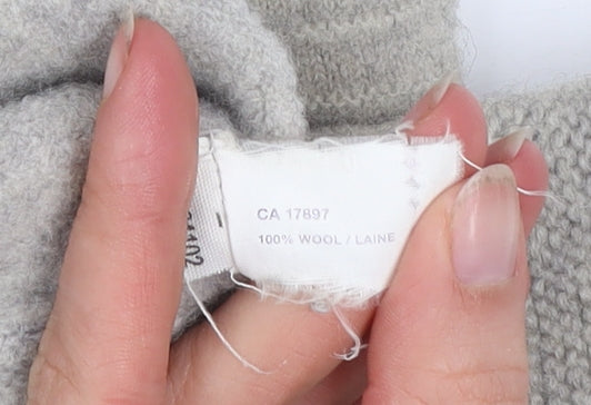 GAP Women’s Beige Wool Long Sleeve Button Cardigan M