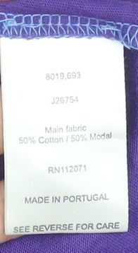 Jigsaw Girls Blue Purple Ombre Jersey T-Shirt Dress 12-13 Years