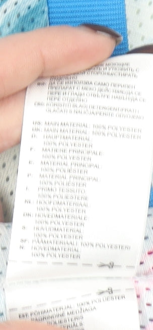 Adidas Men's Multicoloured Tropical Tank Top Size S Polyester Jersey