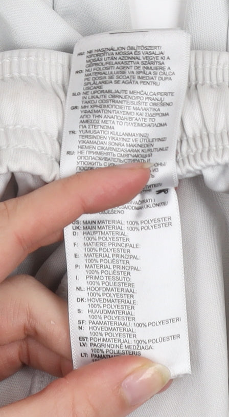 Adidas Men's Grey Football Training Shorts S Polyester