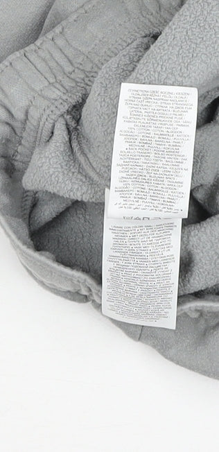 Nike Men's Grey Fleece Jogger Sweatpants Size M Regular Fit