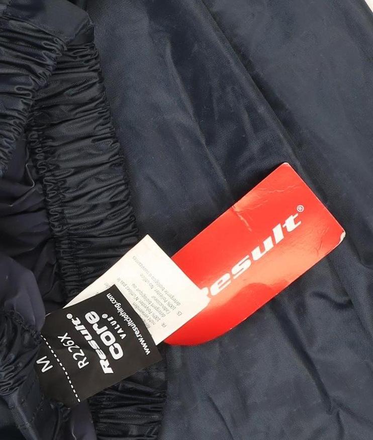 Result Core Value Men’s Blue Waterproof Rain Trousers Size M