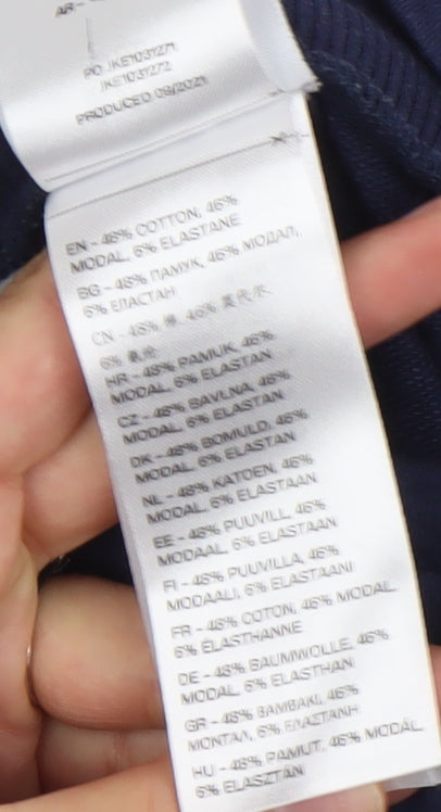 MP Women's Blue XS Jogger Trousers Cotton Blend