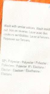 River Island Women's Orange Ribbed Bodysuit Size 12 High Neck