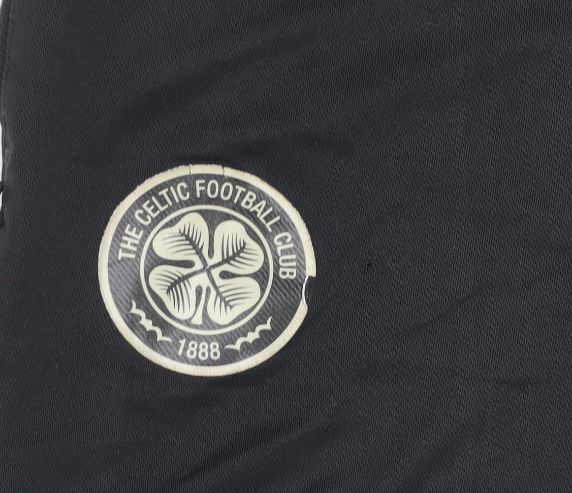 New Balance Men's Black Celtic FC Track Pants Size M Regular Fit