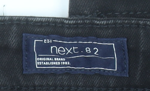 Next Boys Black Skinny Jeans Age 12 Years Stretch Denim Casual Wear