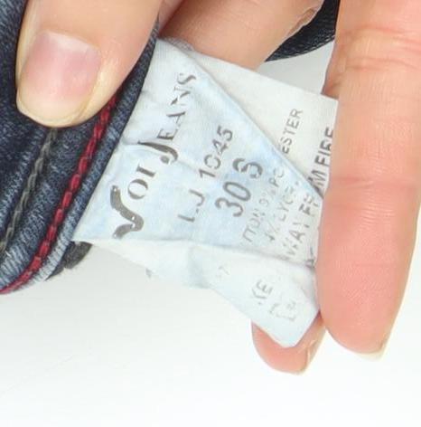 You Jeans Mens Blue 30S Slim Straight Denim Jeans