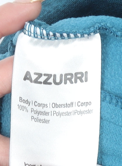 Azzurri Boys Blue 2 Years 1/4 Zip Sports Sweatshirt GAA Cúl Camps