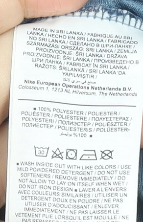 Nike Men's Blue Dri-Fit Running T-Shirt Size S Athletic Top