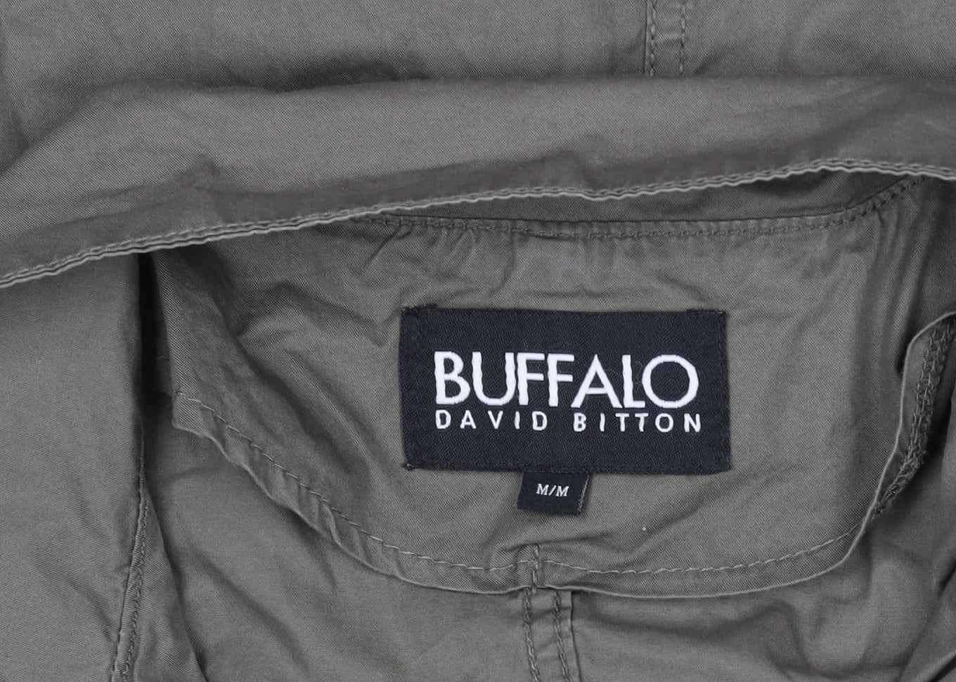 Buffalo David Bitton Women's Green Military Jacket M