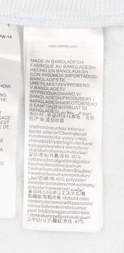 Tommy Jeans Men’s Blue Sweat Shorts L Elastic Waist Casual