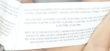 Denim Co. Men's Grey Slim Fit Chino Trousers 32W 32L