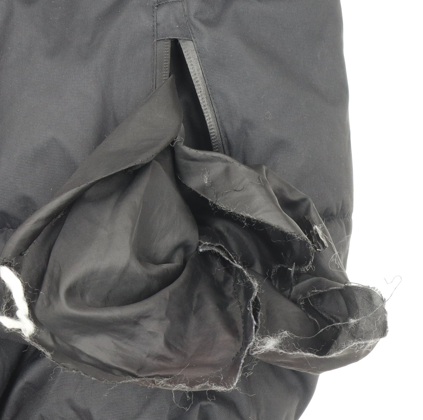 Cropp Men’s Black Puffer Hooded Winter Jacket Size M