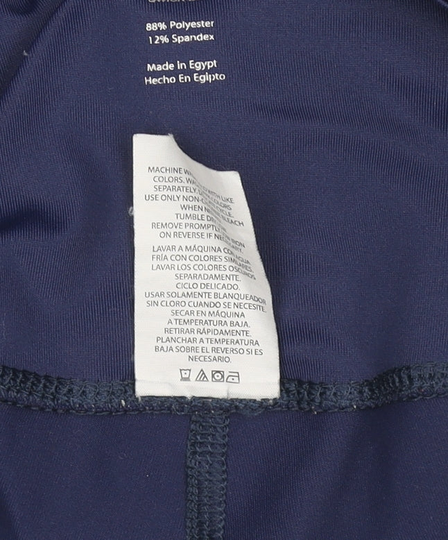 Layer 8 Women’s Blue Quick Dry Stretch Ankle Leggings Size S