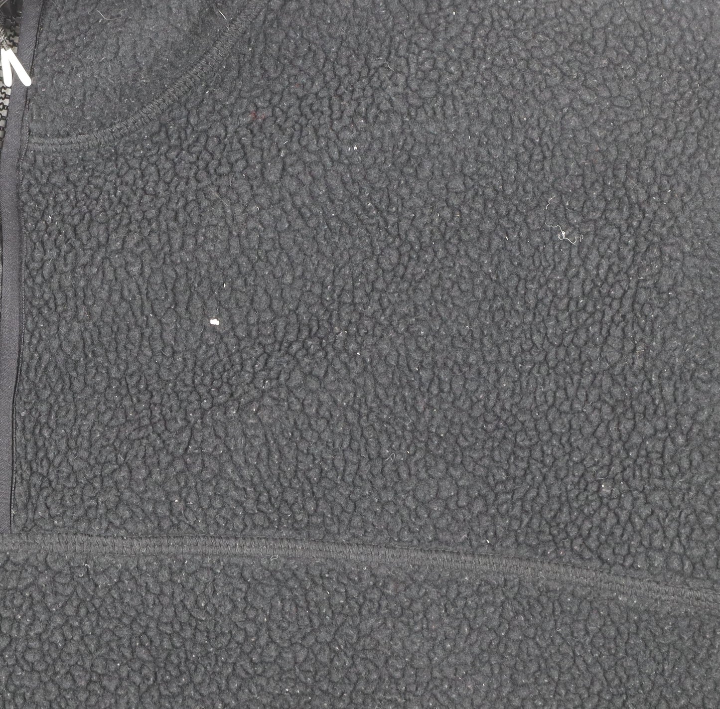 Dunnes Men's Black Fleece 1/4 Zip Pullover Sweatshirt Size M