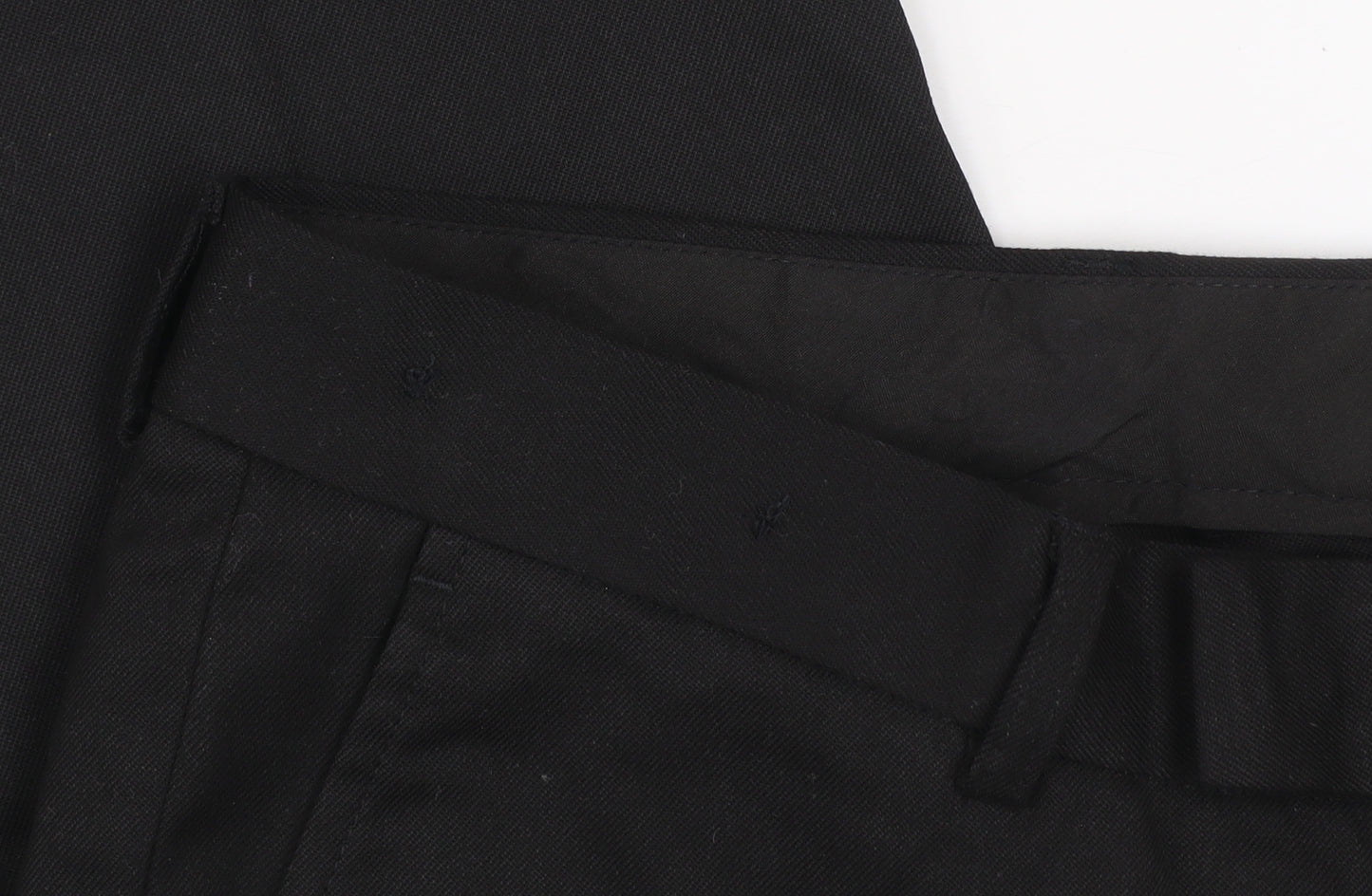 Dunnes Stores Men's Black Chino Trousers 32in Waist 29in Leg Classic Fit