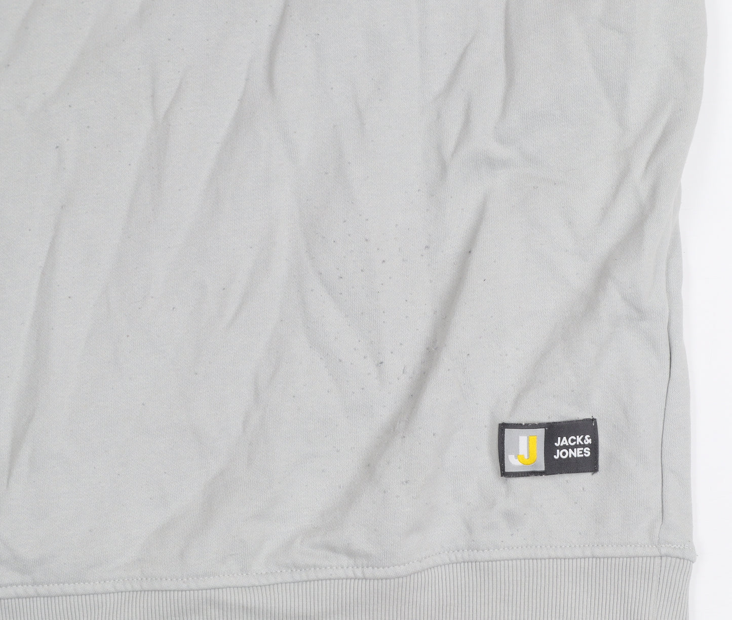 Jack & Jones Men’s Grey 2XL Crew Neck Pullover Sweatshirt