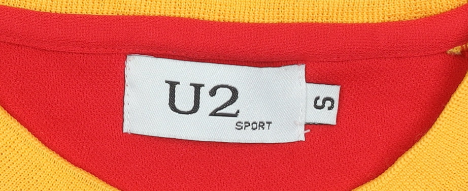 U2 Sport Men's Red Spain RAUL 10 Athletic T-Shirt Size S