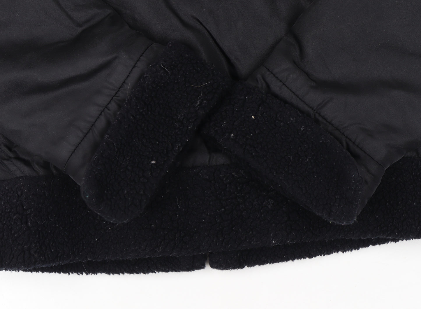 Diesel Womens Black Bomber Jacket Size S Nylon Lined Zip Casual