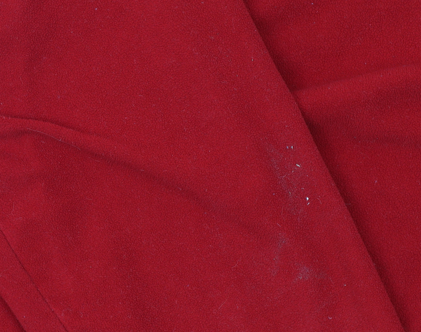 Craghoppers Men's Red Fleece 1/2 Zip Pullover Sweatshirt L
