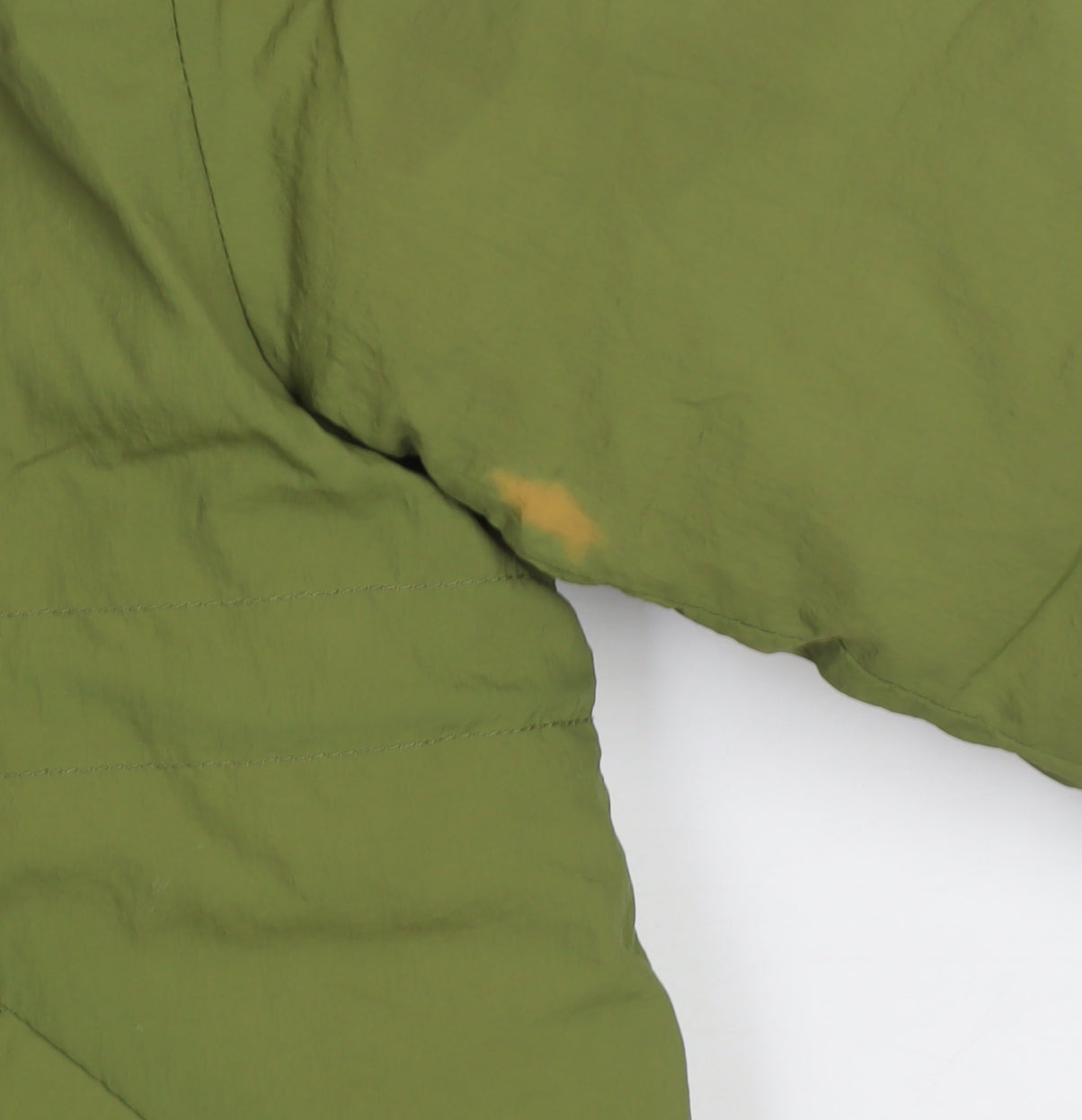 H&M Girls Green Hooded Puffer Jacket 2-3 Years Winter Coat