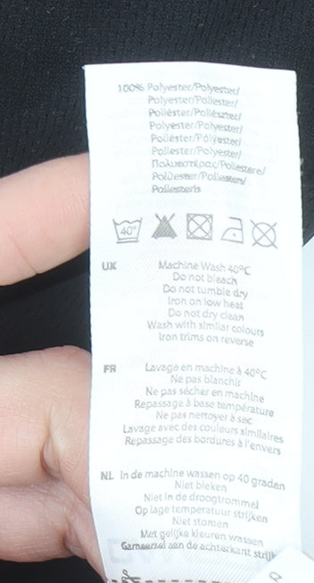 Campri Women’s Black Sports Base Layer Leggings Size 12