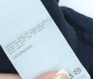 Rip Curl Boys Blue Graphic Surf Print Cotton T-Shirt Size 12 Years