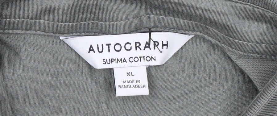 Marks and Spencer Men’s Green Supima Cotton Polo Shirt XL