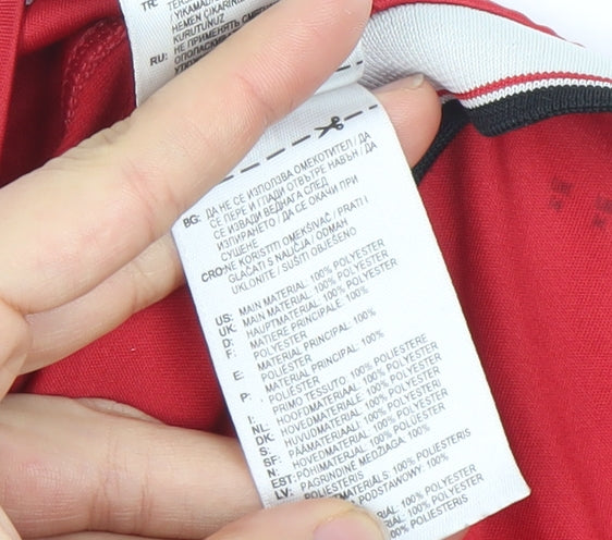 Adidas Men’s Red Manchester United Football Jersey Shirt S