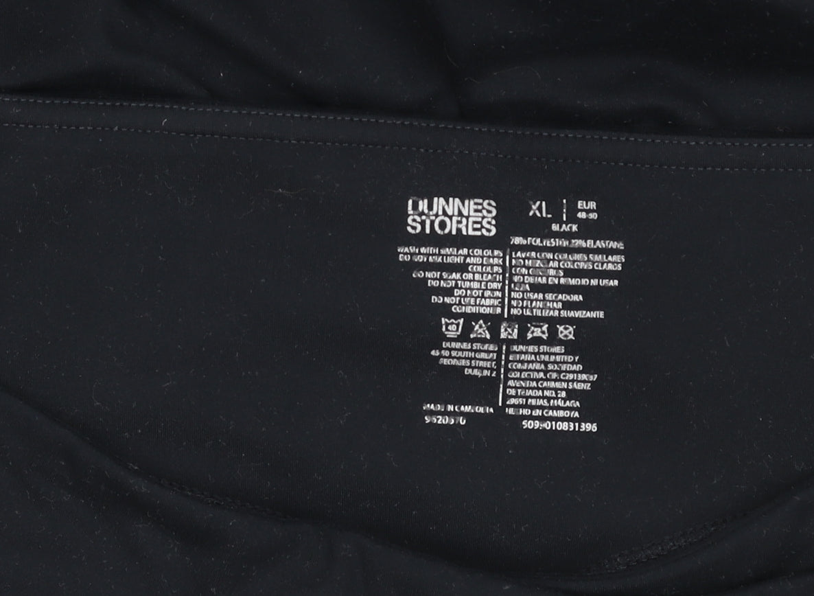 Dunnes Stores Women’s Black Stretch Leggings XL