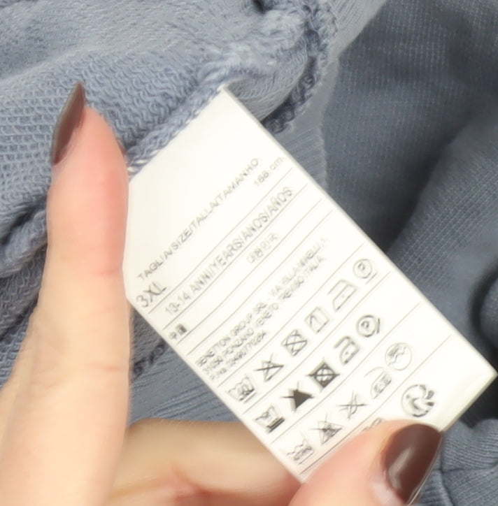 United Colors of Benetton Boys Blue Zip Track Jacket 13-14 Years