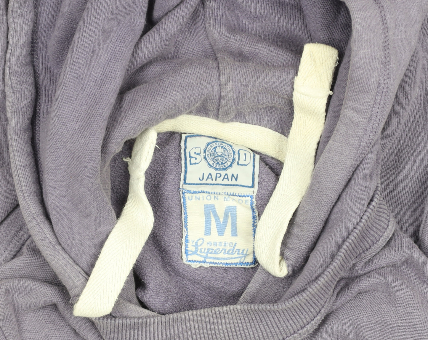 Superdry Women's Purple Hoodie M 100% Cotton Pullover