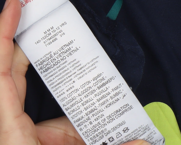 Nike Boys Blue Long Sleeve SB Graphic T-Shirt 10-12 Years Skate Tee