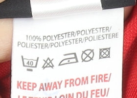 Umbro Men's Red L Athletic Quick Dry Sports Shorts