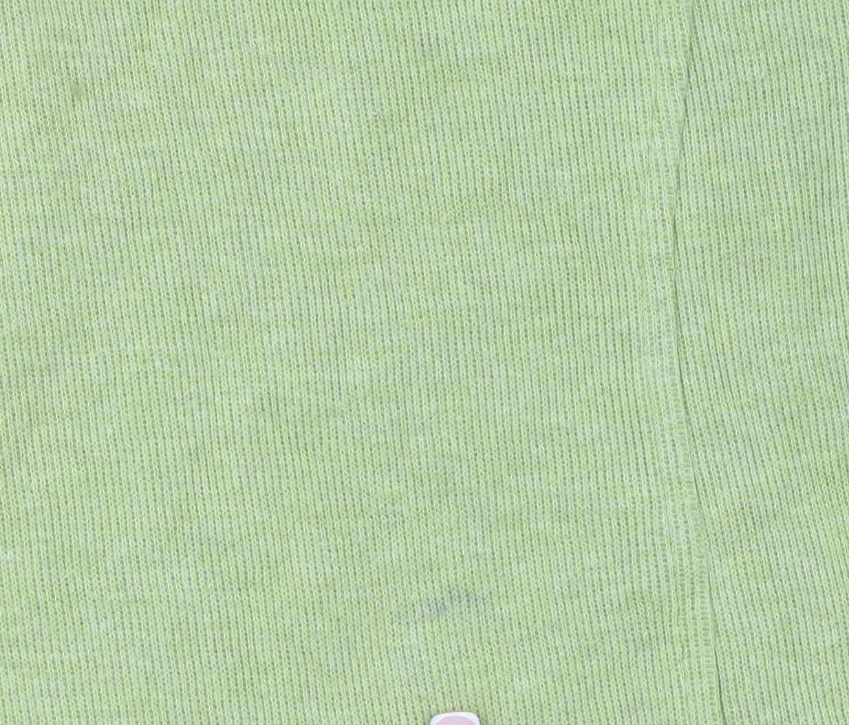 Orvis Women's Green Cotton 1/2 Zip Mock Neck Jumper Size L