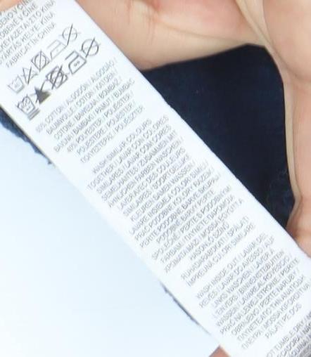 Primark Boys Navy Marvel Hulk Pullover Hoodie 5-6 Years Cotton Blend