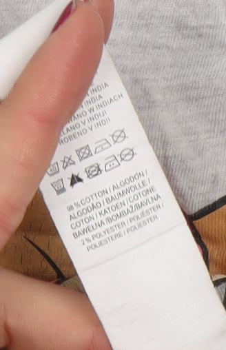 Paw Patrol Boys Grey Short Sleeve Graphic T-Shirt 6-7 Years Cotton Blend