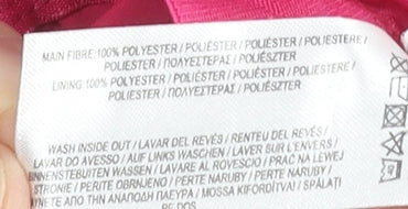 Workout Mens Pink Athletic Shorts Size M Polyester Quick Dry