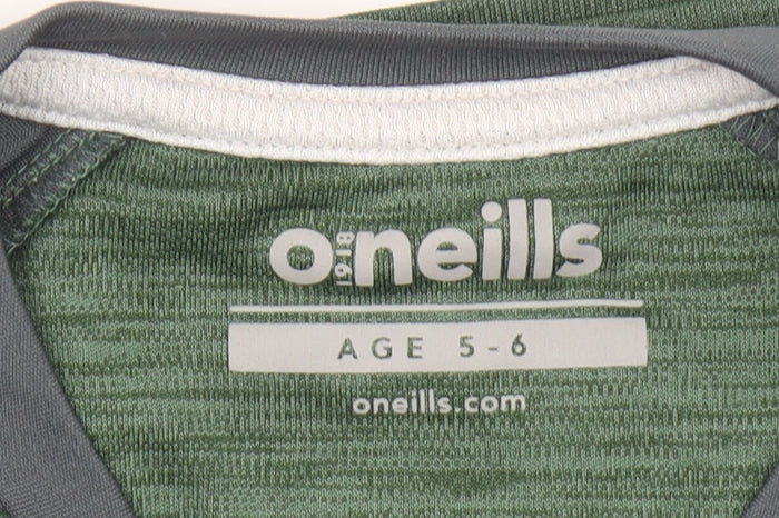 O'Neills Boys Green Short Sleeve Sports T-Shirt Size 5-6 Years