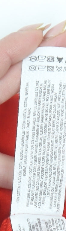 Marvel Boys Red Long Sleeve Superhero T-Shirt 10-11 Years