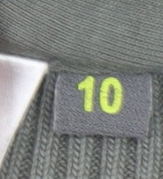 Animal Women's Khaki Size 10 Sleeveless Full Zip Hoodie Vest with Faux Fur Lining